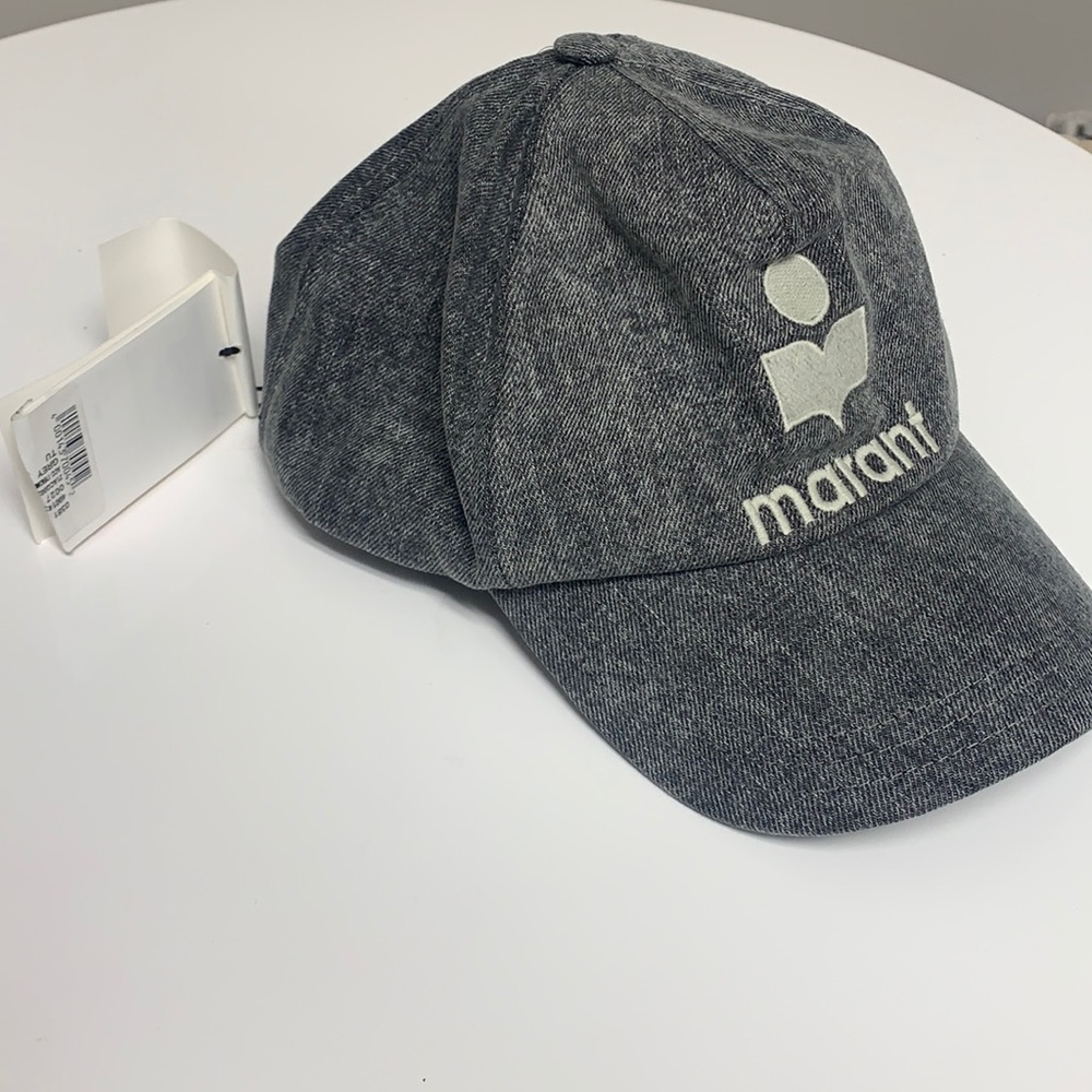 Isabel Marant Tyron logo-embroidered cotton-canvas cap